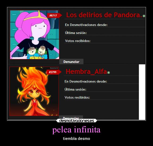 pelea infinita - 