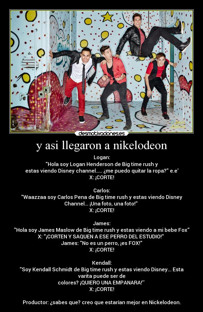 y asi llegaron a nikelodeon -