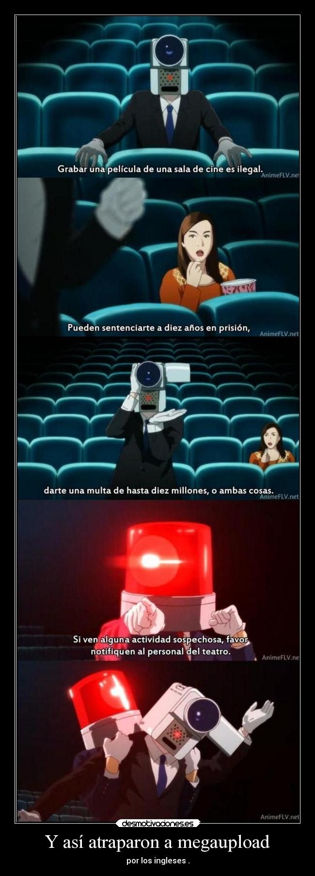 Y así atraparon a megaupload -