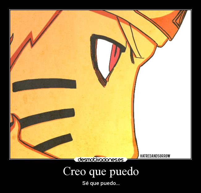 Creo que puedo - Sé que puedo...