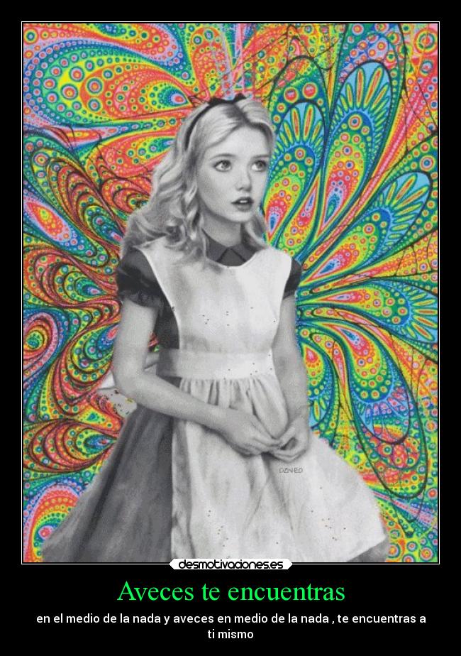 Aveces te encuentras -