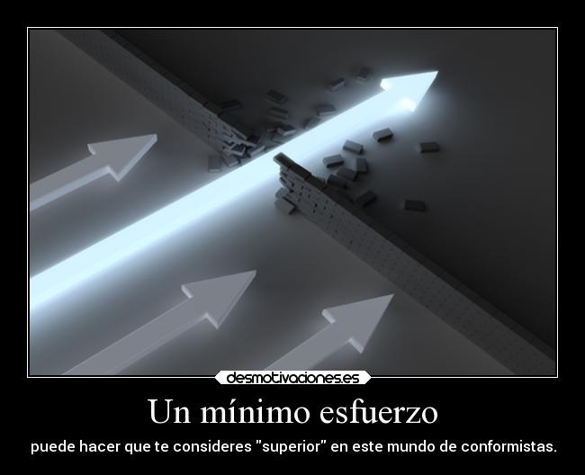 Un mínimo esfuerzo - 