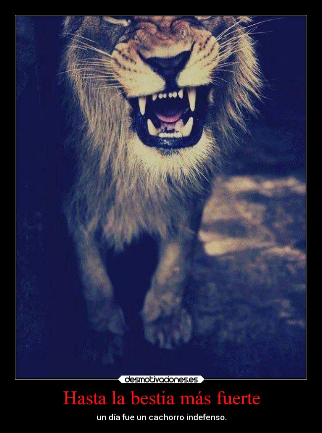 Hasta la bestia más fuerte - 