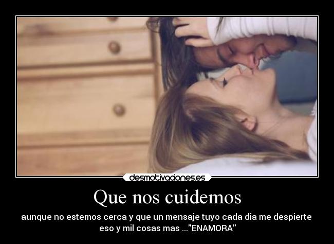 Que nos cuidemos - 