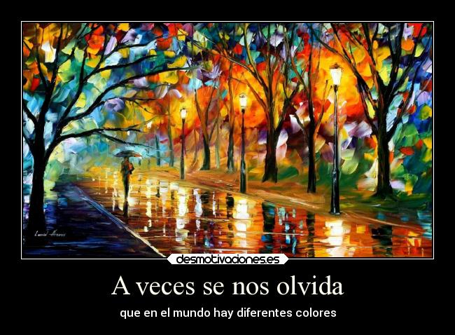 A veces se nos olvida - 