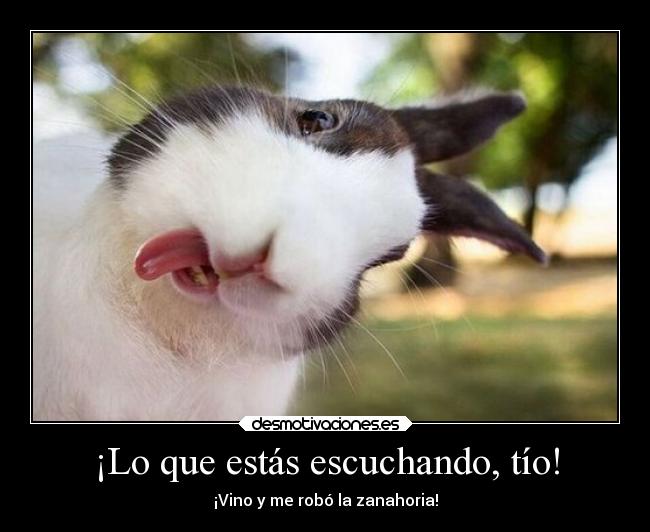 ¡Lo que estás escuchando, tío! - 