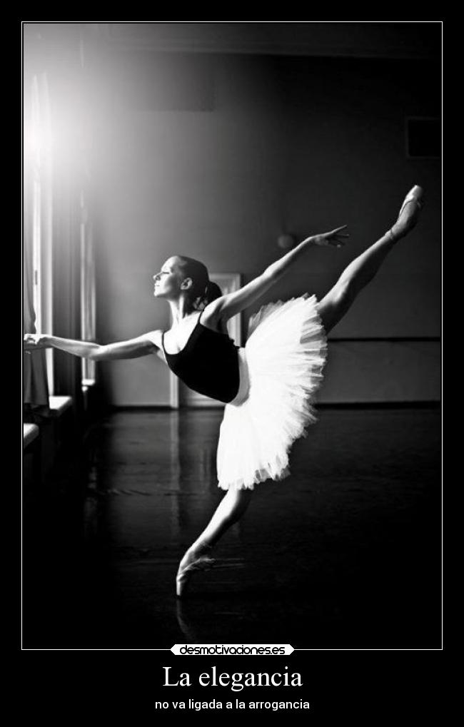 La elegancia -