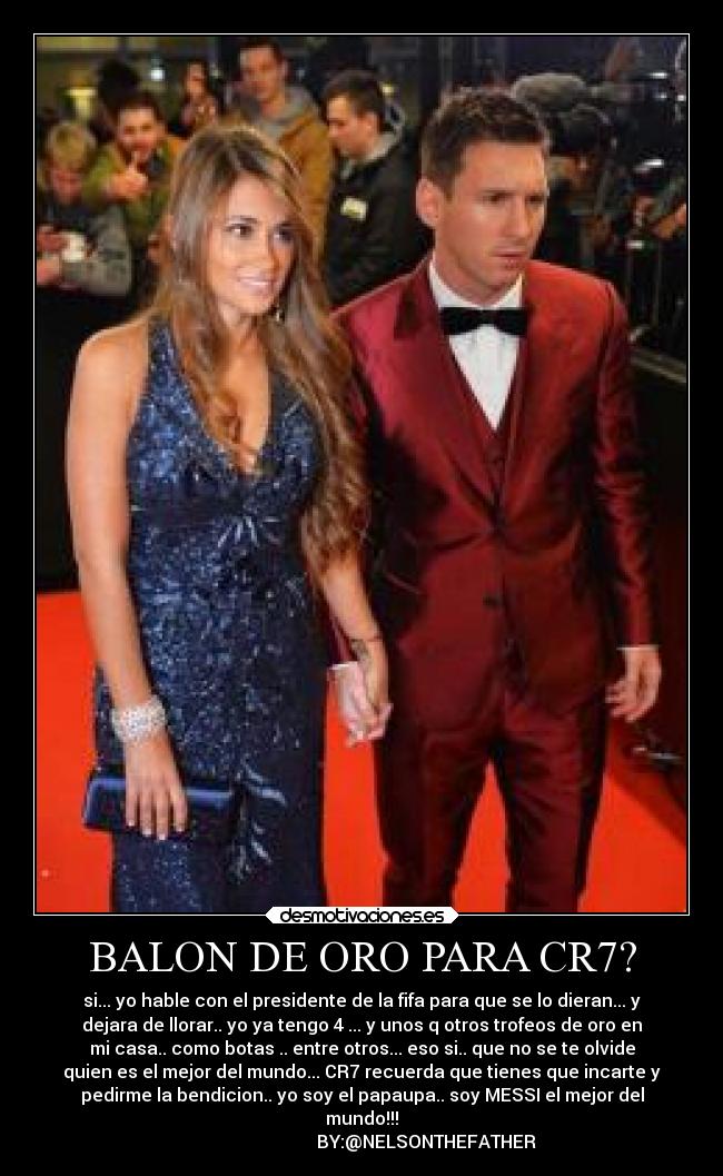 BALON DE ORO PARA CR7? -