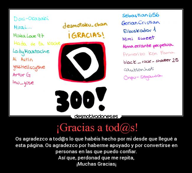 carteles desmotivaciones desmotakuchan celebracion cartel trescientos porqueria letra mia dibujo desmotivaciones