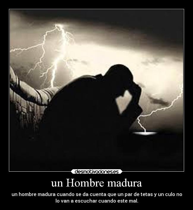 un Hombre madura - 