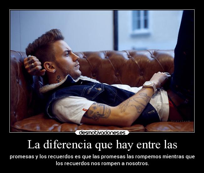 La diferencia que hay entre las - 