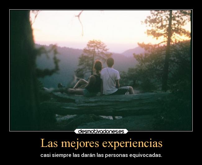 Las mejores experiencias -