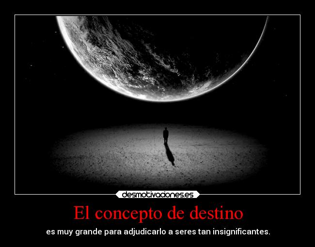 El concepto de destino - 