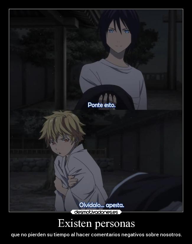 carteles dios anime noragami insultan doni desmotivaciones