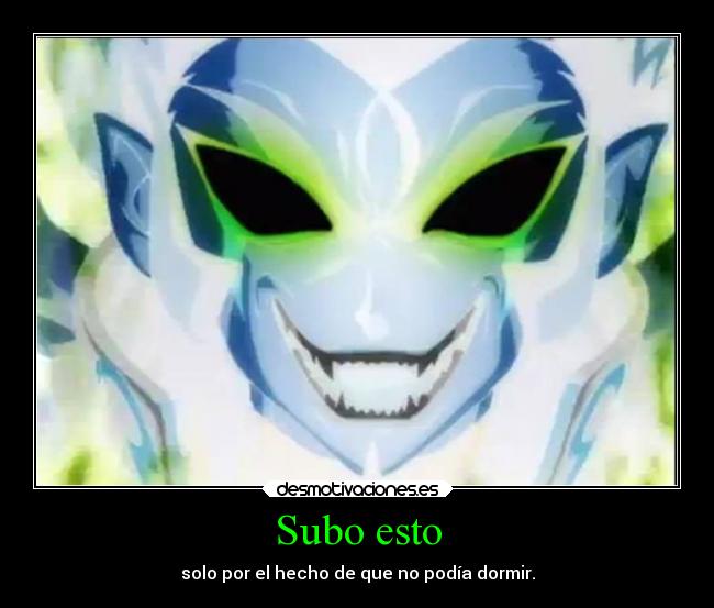 Subo esto - solo por el hecho de que no podía dormir.