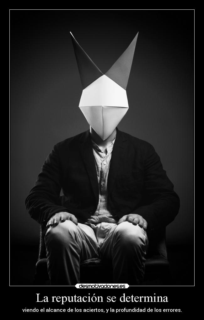 La reputación se determina - 