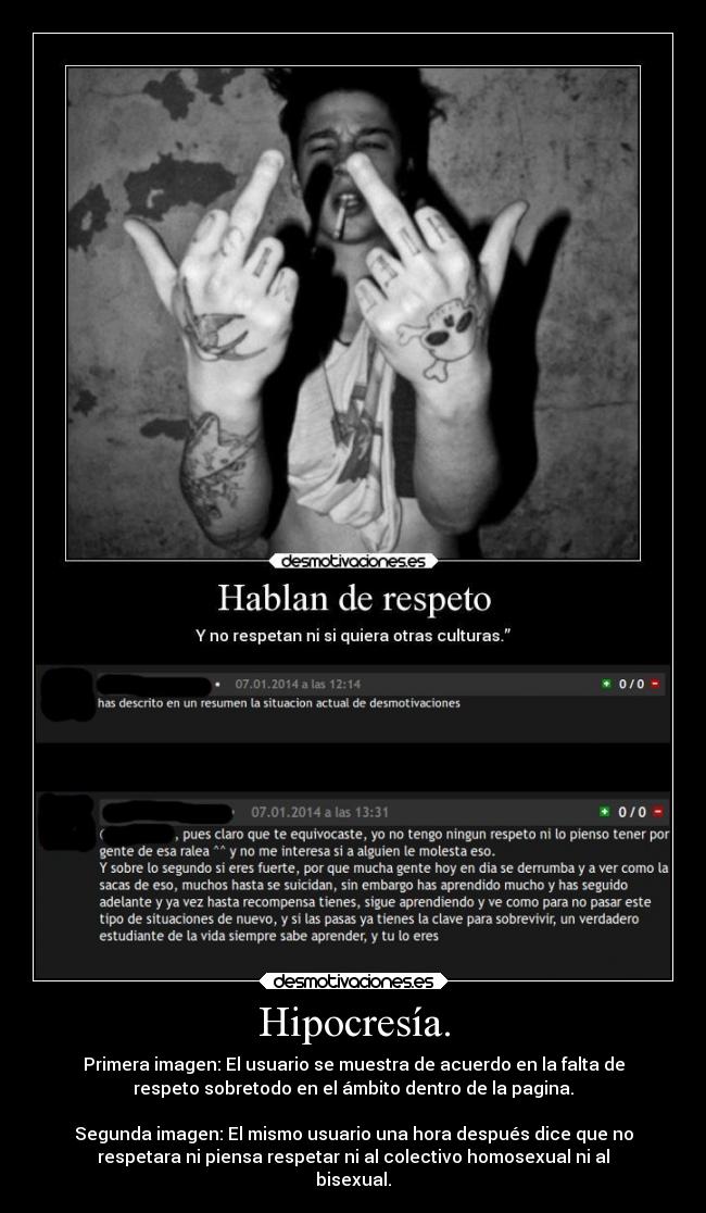 Hipocresía. - 