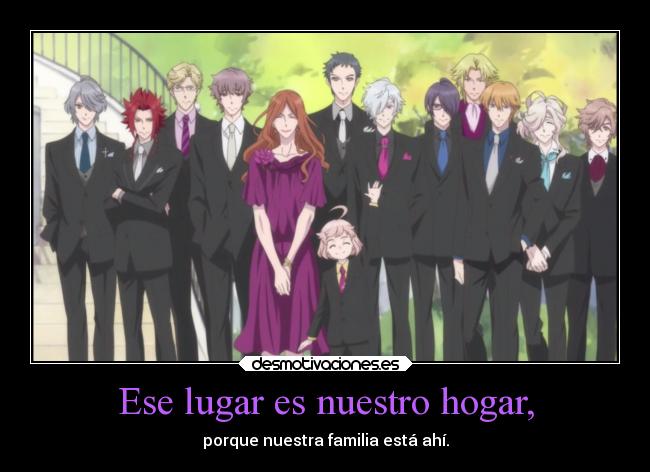 Ese lugar es nuestro hogar, -