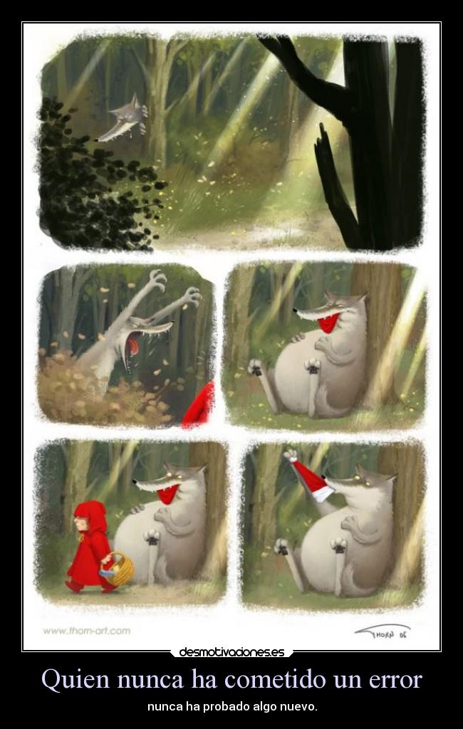 Quien nunca ha cometido un error -