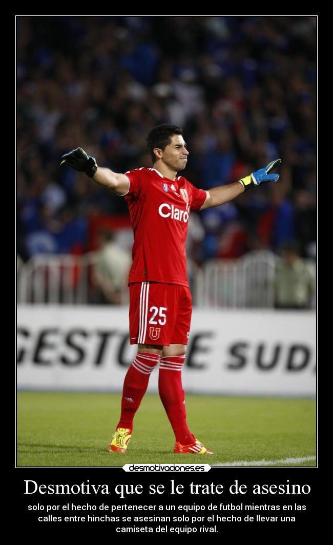 Desmotiva que se le trate de asesino -