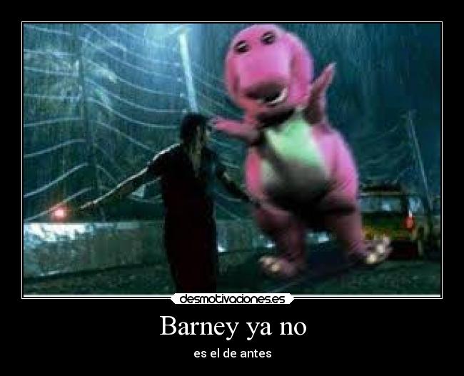 Barney ya no - 