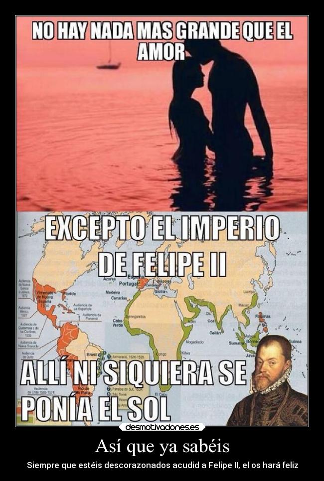 Así que ya sabéis -