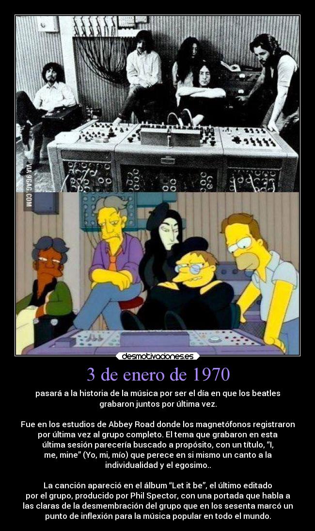 3 de enero de 1970 - 