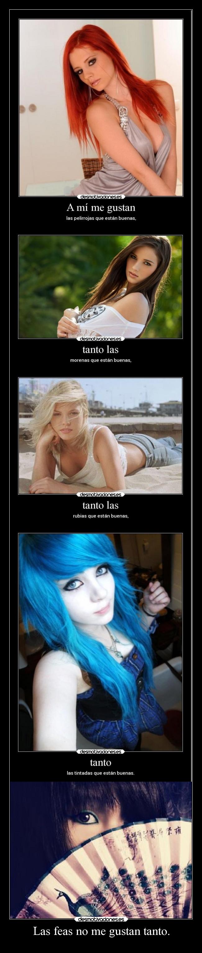 carteles humor amor sexo elesteva follar pelirrojas peliazul rubia morena feas megacartel gustar mivozessexy desmotivaciones