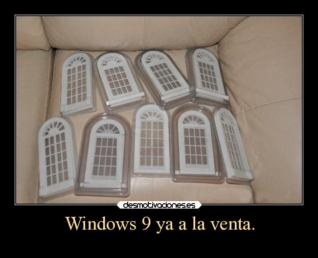 Windows 9 ya a la venta. - 