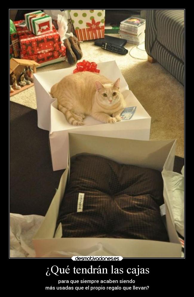 ¿Qué tendrán las cajas - 