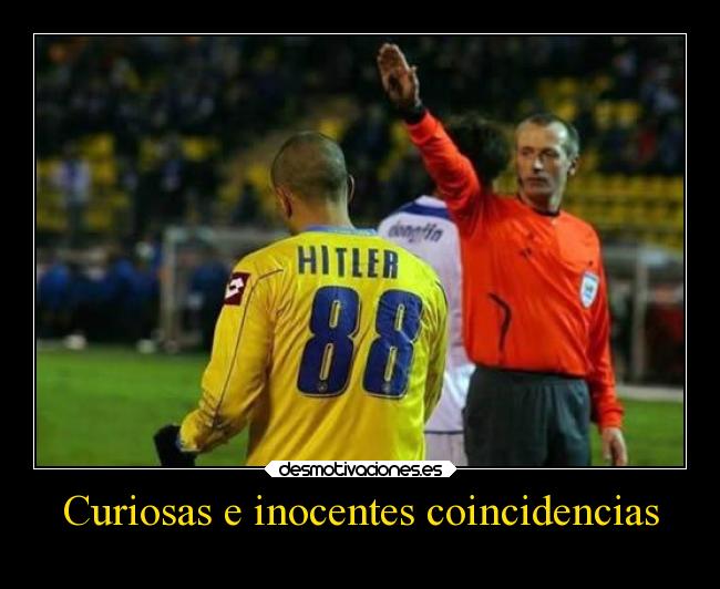 Curiosas e inocentes coincidencias - 