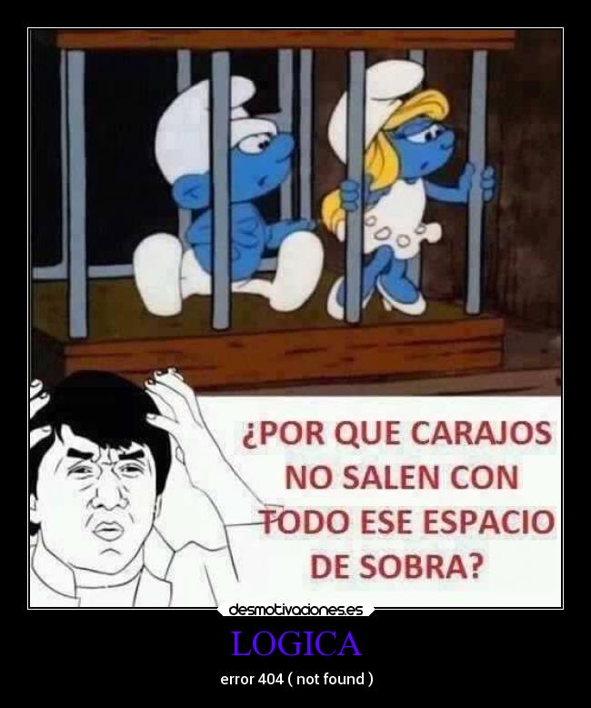 LOGICA - error 404 ( not found )