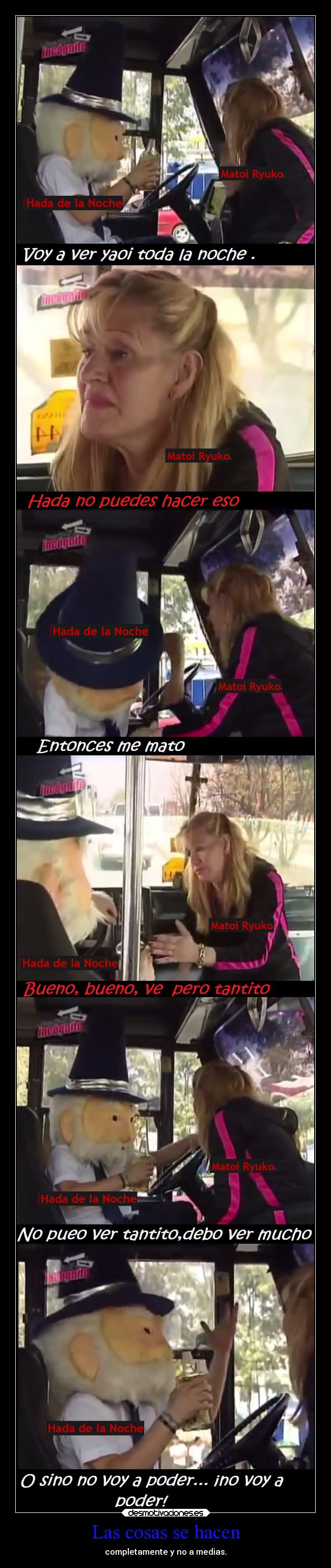 carteles humor vida cosas matoiryuko hadadelanoche yaoi jaime duende shinigamixlll desmotivaciones