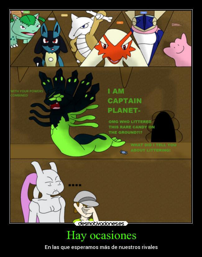 Hay ocasiones - En las que esperamos más de nuestros rivales