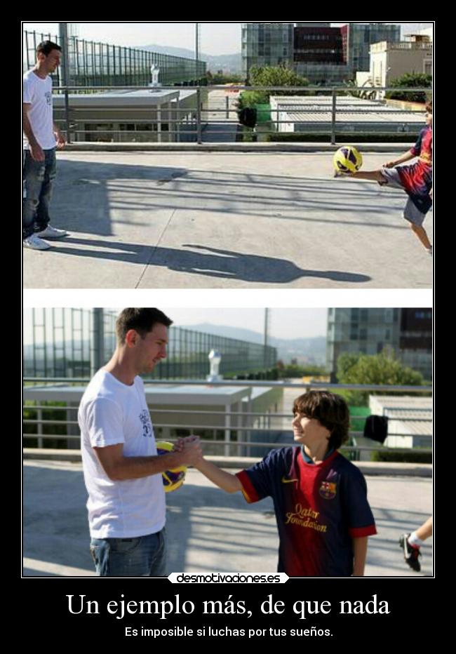 Un ejemplo más, de que nada -