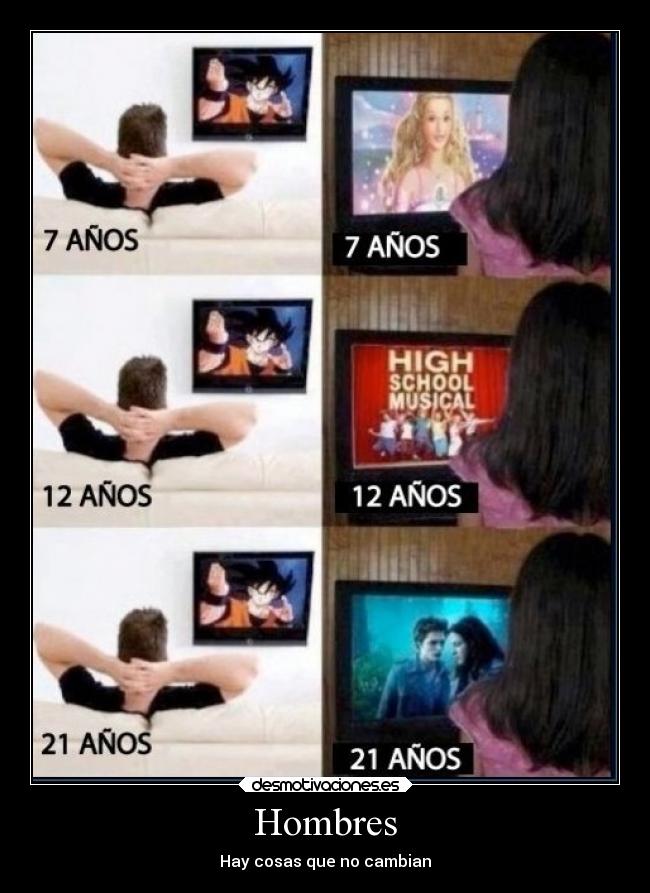 carteles infancia dbz hombres desmotivaciones