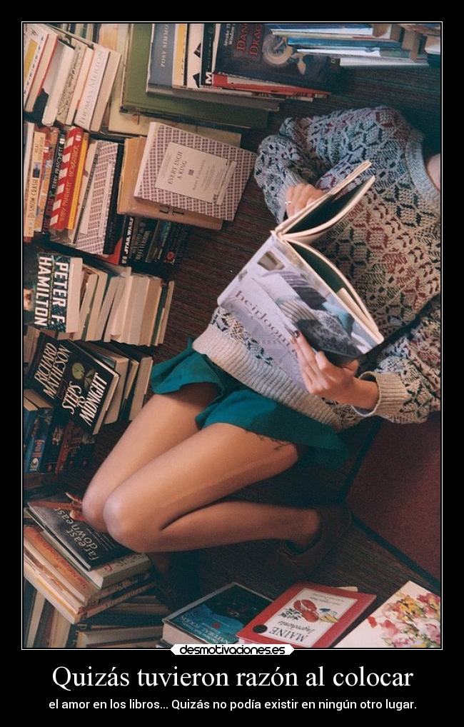 carteles literatura amor desmotivaciones