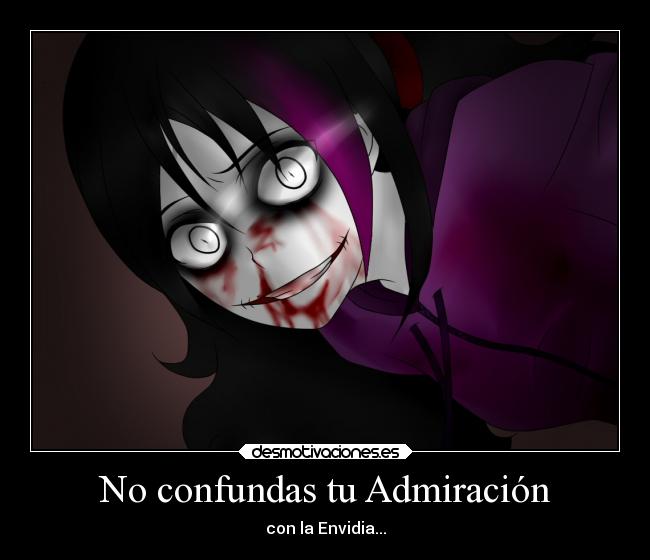 No confundas tu Admiración -