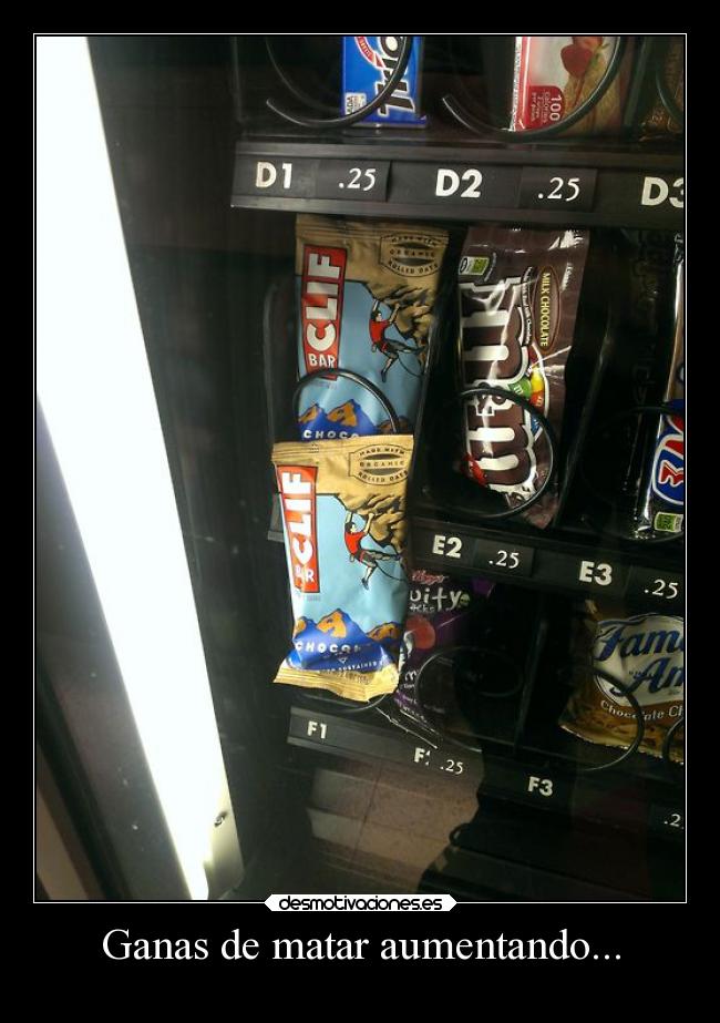 Ganas de matar aumentando... - 