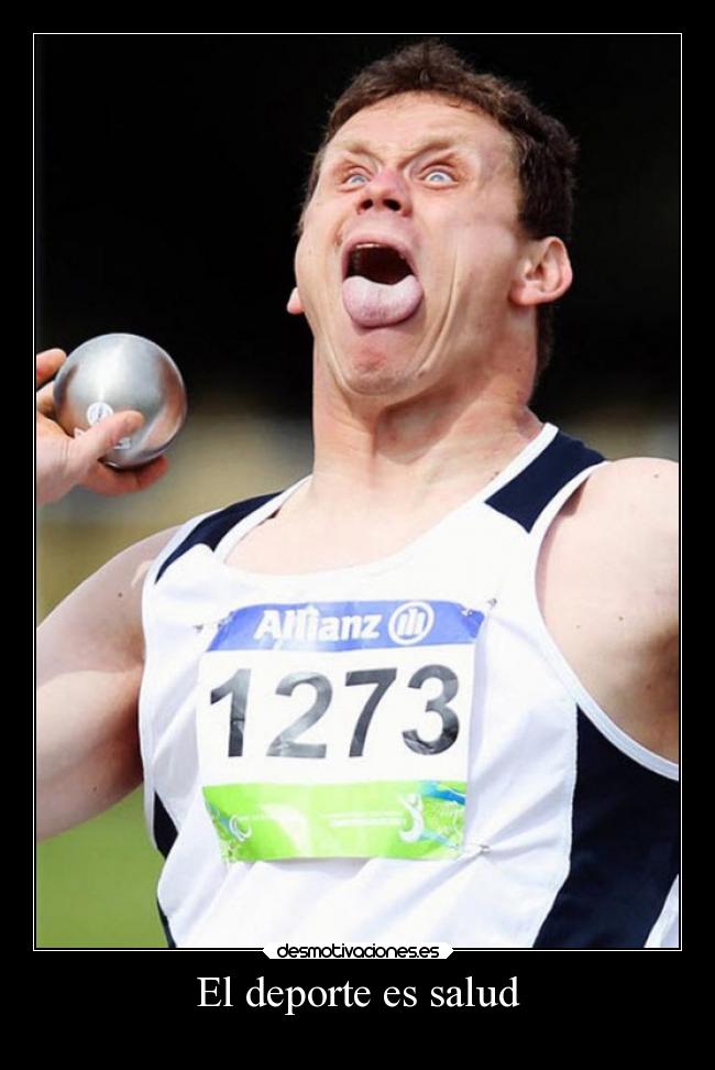 El deporte es salud -