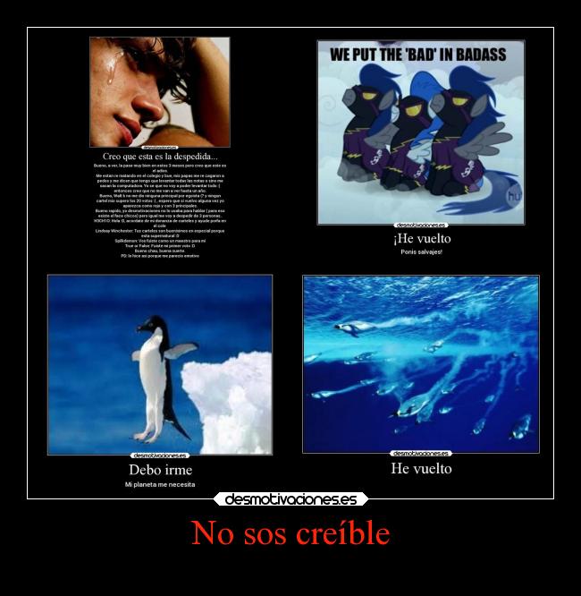 carteles mentira amor creibilidad vuelto los extrane lightuptheworld siempre voy hace ano hola desmotivaciones