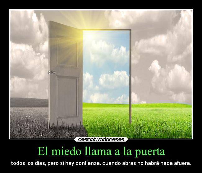 El miedo llama a la puerta - 