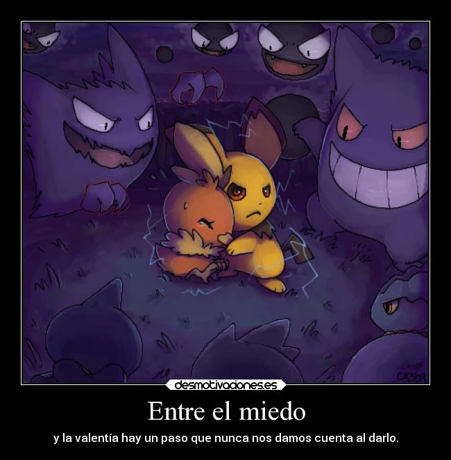 carteles miedo pokemon videojuegos ferdo gengar torchic pichu shuppet haunter gastly desmotivaciones