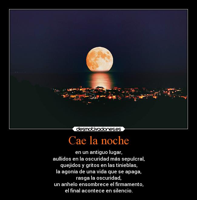 Cae la noche - 