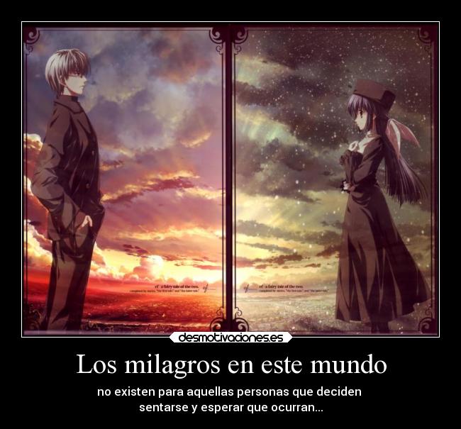 Los milagros en este mundo -