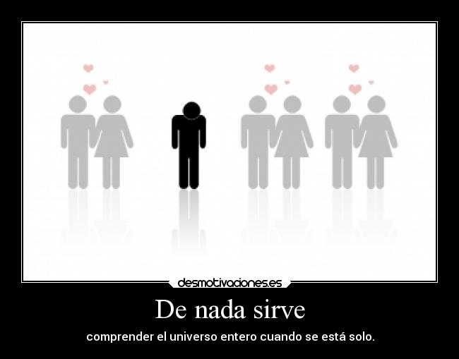 De nada sirve -
