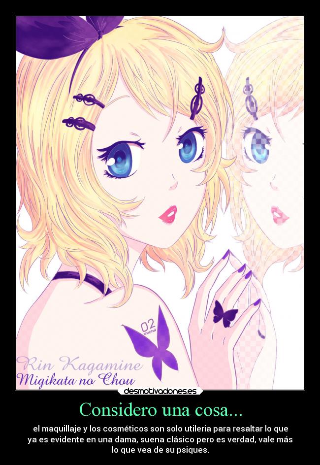 Considero una cosa... -