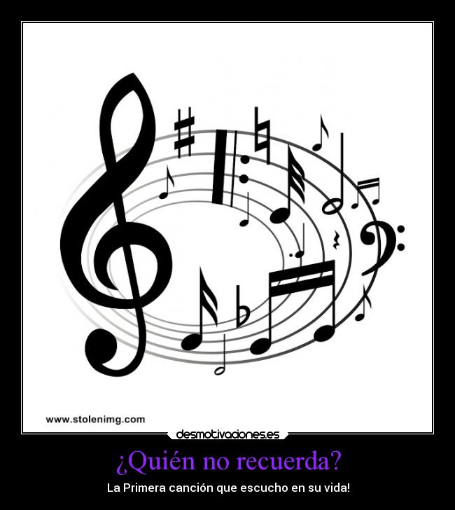 ¿Quién no recuerda? - La Primera canción que escucho en su vida!