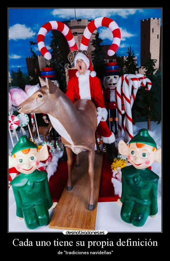 Cada uno tiene su propia definición - de tradiciones navideñas