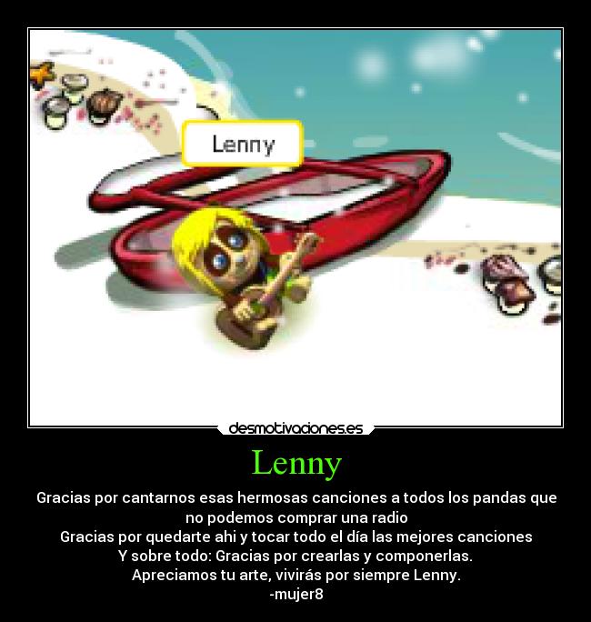 carteles musica mundo animales panfu lenny penny gracias pandas virtual guitarras desmotivaciones